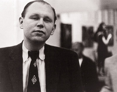  Jack Spicer at the opening of the 6 Gallery, 1954