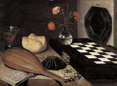 Still Life with Chessboard circa 1630